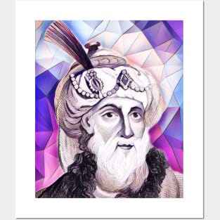 Flavius Josephus Pink Portrait | Flavius Josephus Artwork 8 Posters and Art